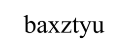 BAXZTYU trademark