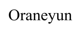ORANEYUN trademark