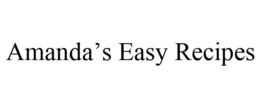AMANDA'S EASY RECIPES trademark