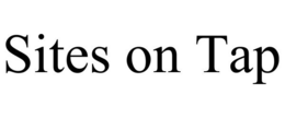 SITES ON TAP trademark