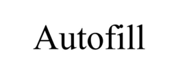AUTOFILL trademark