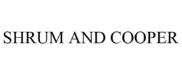 SHRUM AND COOPER trademark