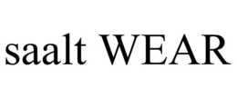 SAALT WEAR trademark