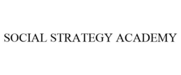 SOCIAL STRATEGY ACADEMY trademark