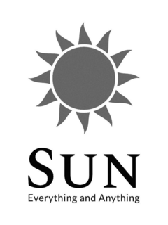 SUN EVERYTHING AND ANYTHING trademark