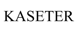KASETER trademark