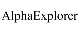 ALPHAEXPLORER trademark