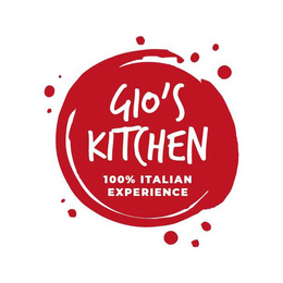 GIO'S KITCHEN 100% ITALIAN EXPERIENCE trademark