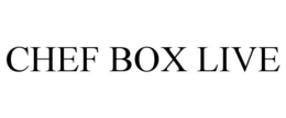 CHEF BOX LIVE trademark