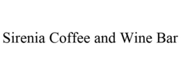 SIRENIA COFFEE AND WINE BAR trademark