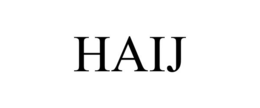 HAIJ trademark