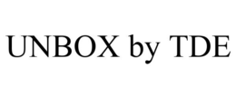 UNBOX BY TDE trademark