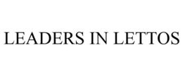 LEADERS IN LETTOS trademark