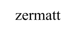 ZERMATT trademark