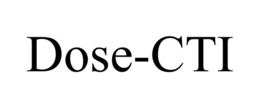 DOSE-CTI trademark