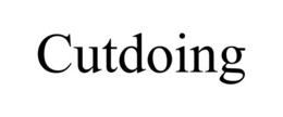 CUTDOING trademark