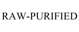 RAW-PURIFIED trademark