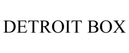 DETROIT BOX trademark