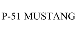 P-51 MUSTANG trademark