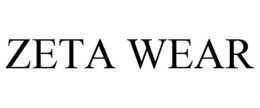 ZETA WEAR trademark