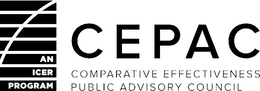 CEPAC COMPARATIVE EFFECTIVENESS PUBLIC ADVISORY COUNCIL AN ICER PROGRAM trademark