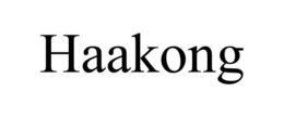 HAAKONG trademark