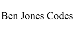 BEN JONES CODES trademark