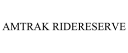 AMTRAK RIDERESERVE trademark