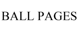 BALL PAGES trademark