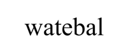 WATEBAL trademark