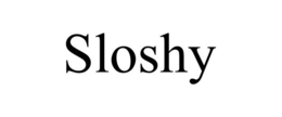 SLOSHY trademark