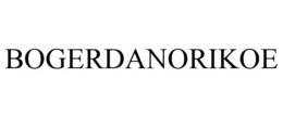 BOGERDANORIKOE trademark