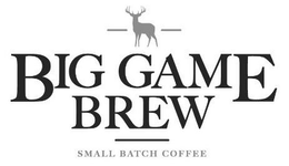 BIG GAME BREW SMALL BATCH COFFEE trademark