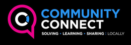 C COMMUNITY CONNECT SOLVING + LEARNING + SHARING : LOCALLY trademark