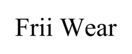 FRII WEAR trademark