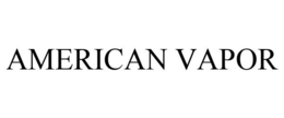 AMERICAN VAPOR trademark