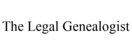 THE LEGAL GENEALOGIST trademark