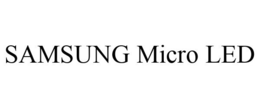 SAMSUNG MICRO LED trademark