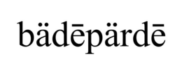 BÄDEPÄRDE trademark