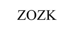 ZOZK trademark