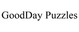 GOODDAY PUZZLES trademark