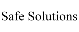 SAFE SOLUTIONS trademark