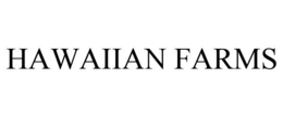 HAWAIIAN FARMS trademark