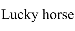 LUCKY HORSE trademark