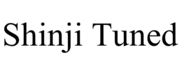SHINJI TUNED trademark