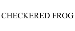 CHECKERED FROG trademark