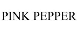 PINK PEPPER trademark