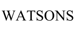 WATSONS trademark