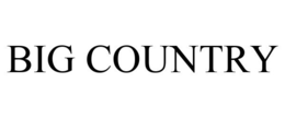 BIG COUNTRY trademark