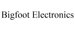 BIGFOOT ELECTRONICS trademark
